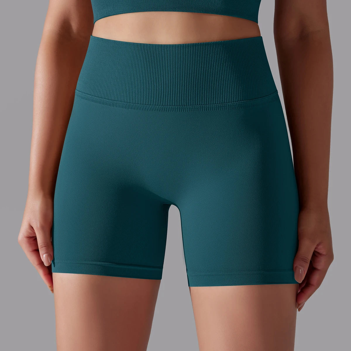 Yoga Shorts High Waist Workout Shorts Fitness Yoga Lift Butt Fitness Women Yoga Gym Running Short Pants Sportswear Workout Short